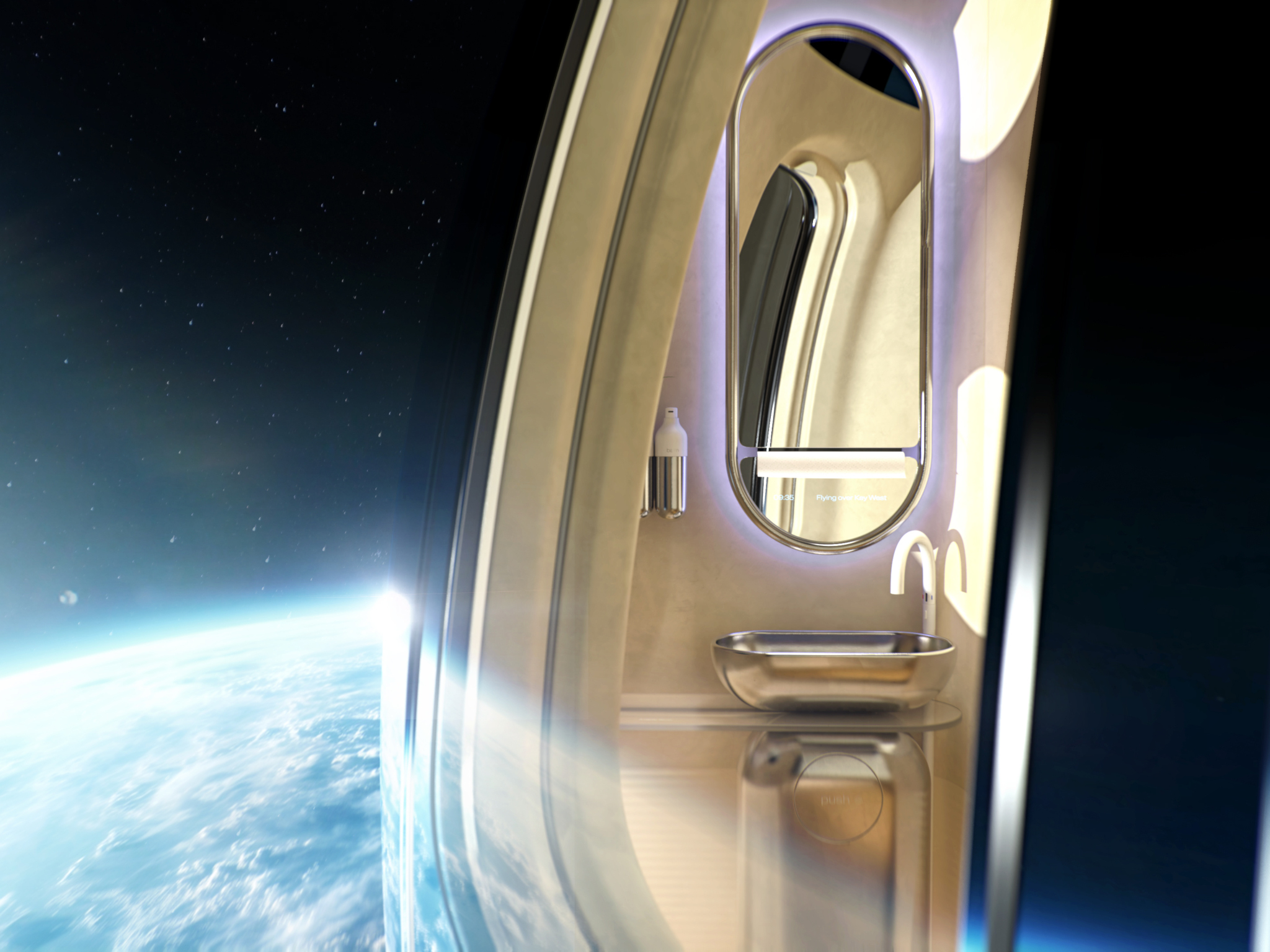 Voici à quoi ressembleront des toilettes spatiales sophistiquées