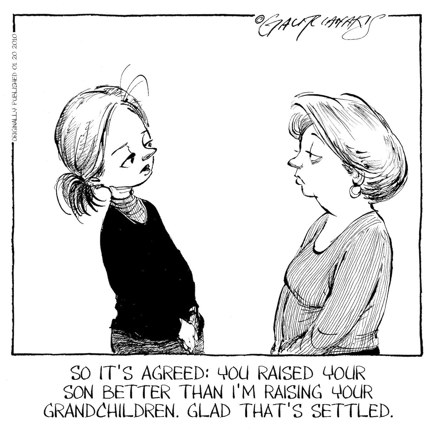 Carolyn Hax : sa belle-mère dit de punir les adolescents qui ne vont pas à l'église