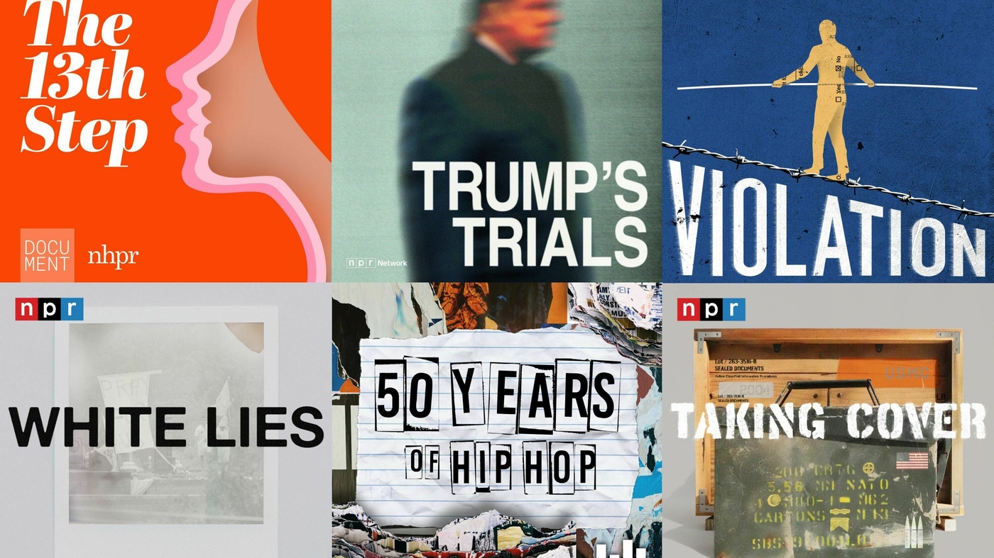 Des procès de Trump à l'histoire du hip-hop, les podcasts incontournables de NPR en 2023