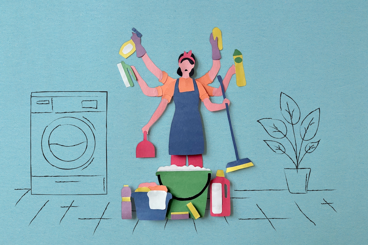 8 façons de rendre le ménage moins pénible