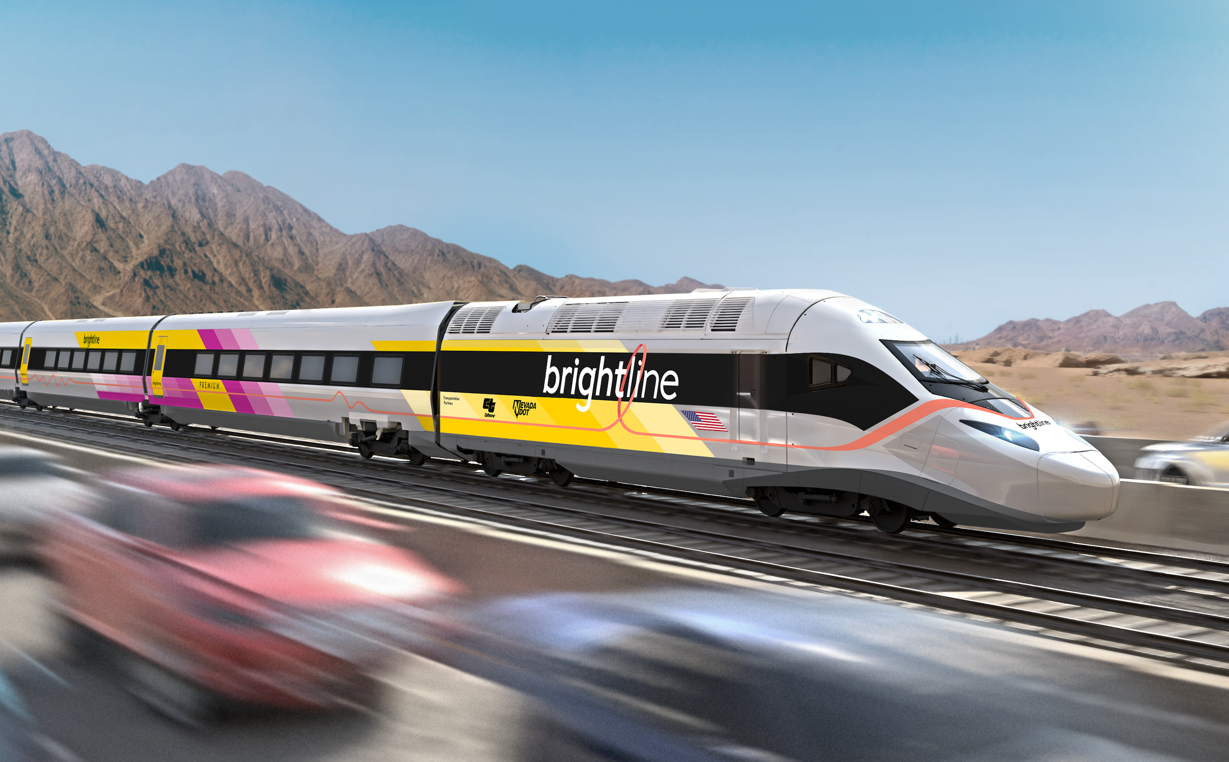 Le train Las Vegas-Los Angeles est sur le point d'inaugurer ses travaux