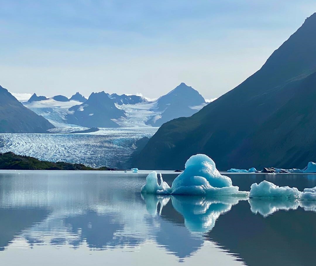 Glace glaciaire du Tutka Bay Lodge