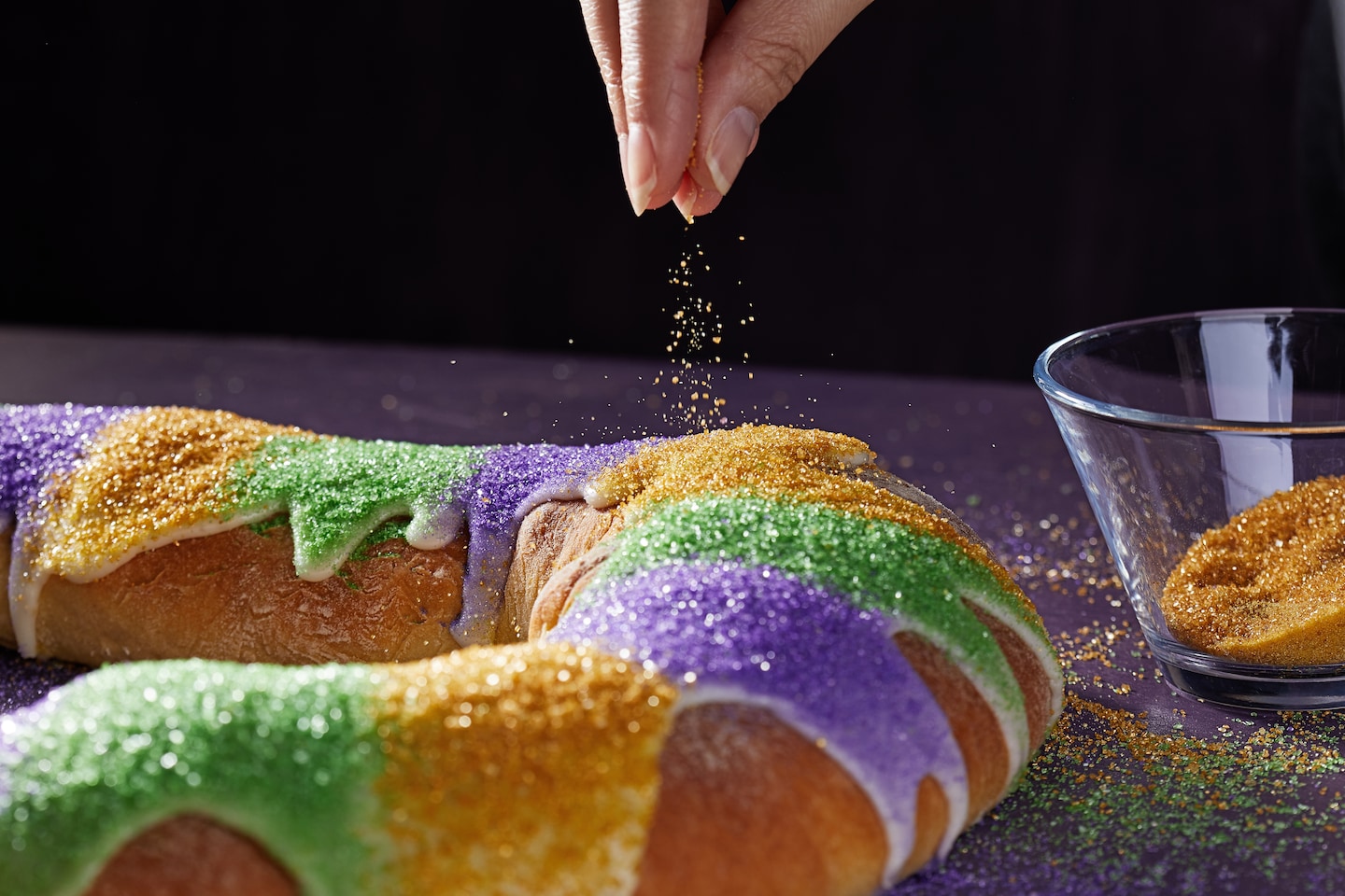 Cette recette de gâteau des rois de la Nouvelle-Orléans donne un avant-goût du Mardi Gras