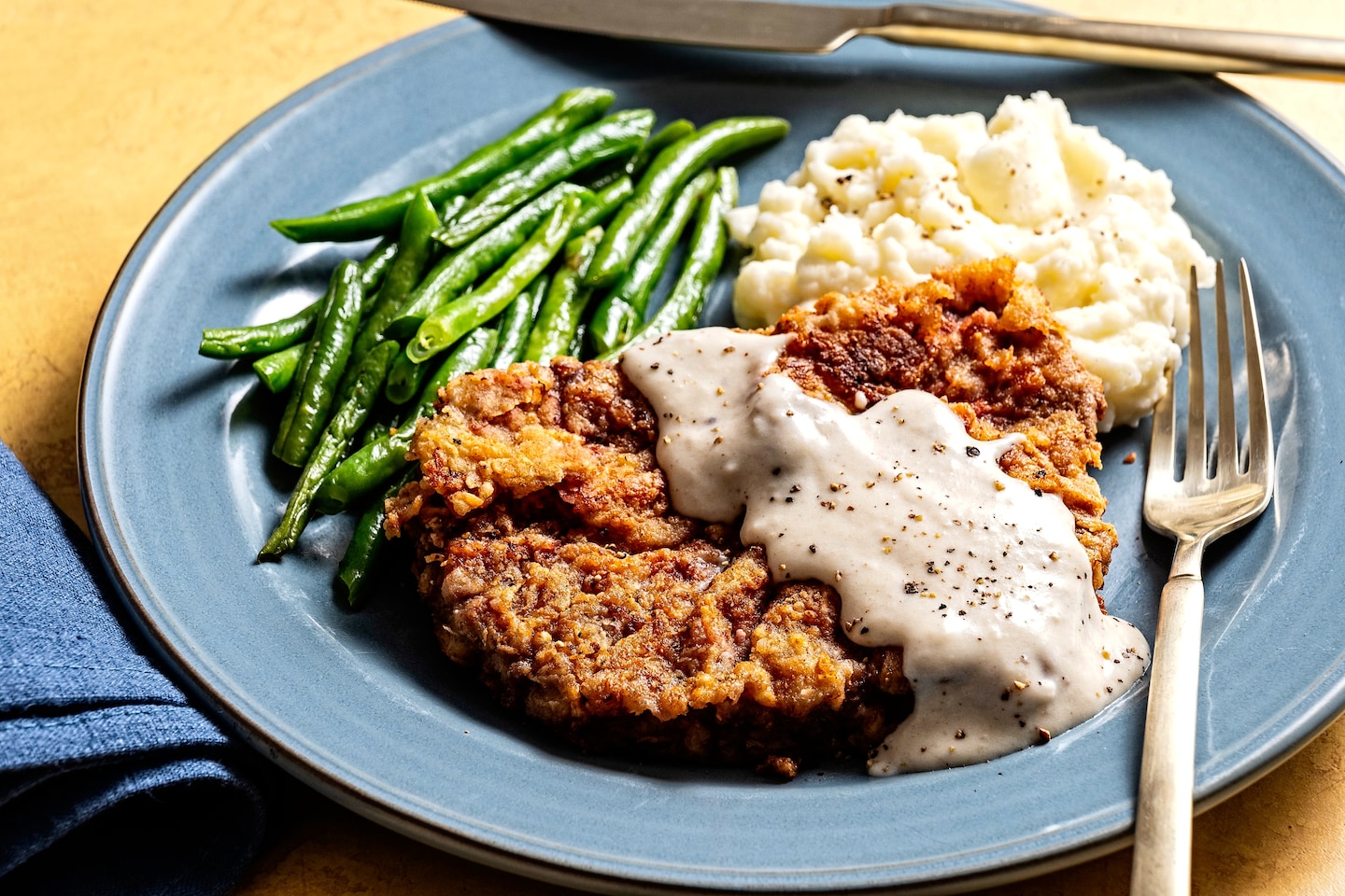Le steak frit au poulet est un classique qui résiste à l'épreuve du temps