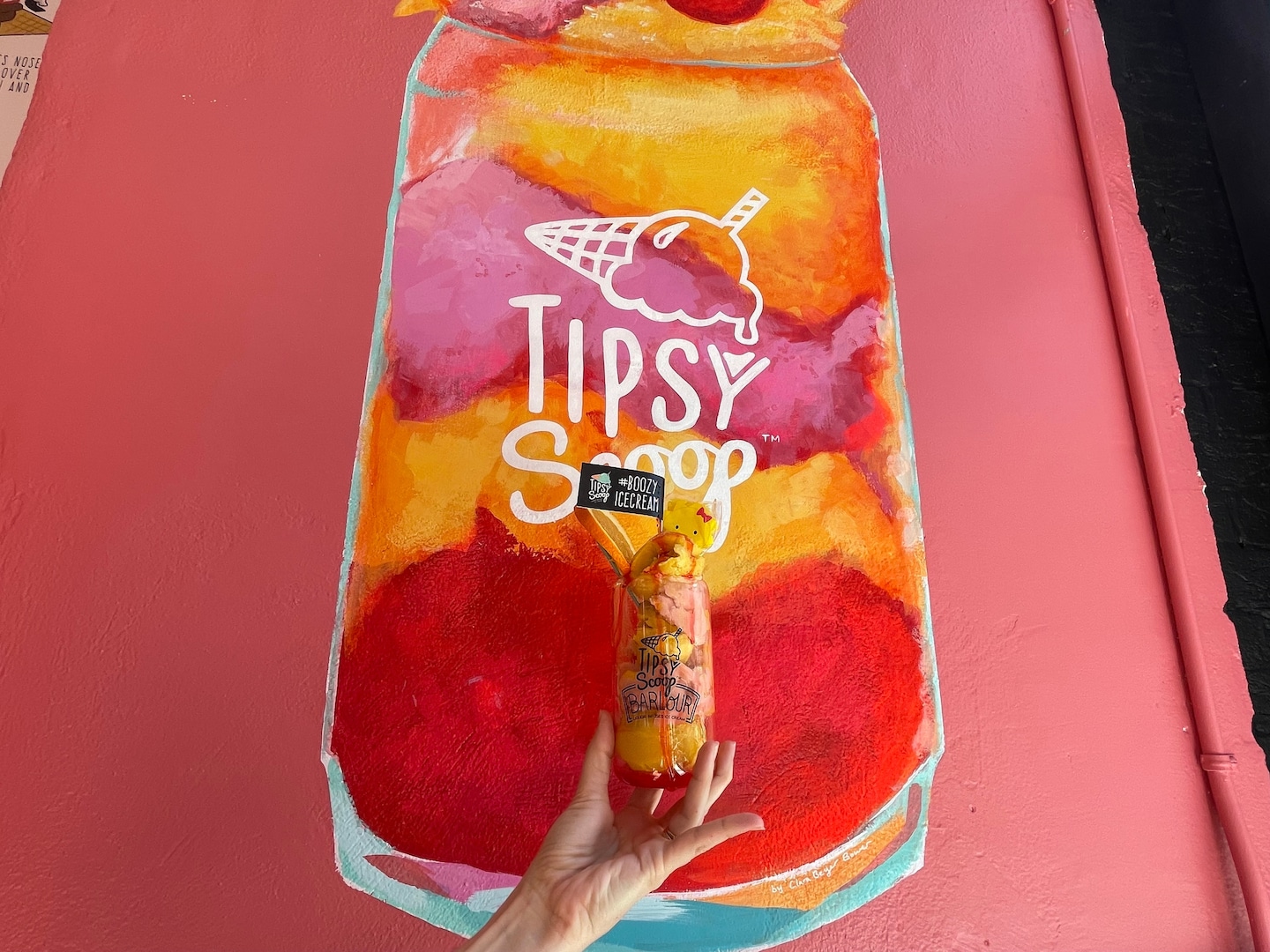 Un magasin vendant des glaces infusées à l'alcool ouvre ses portes à Washington. Je l'ai essayé.