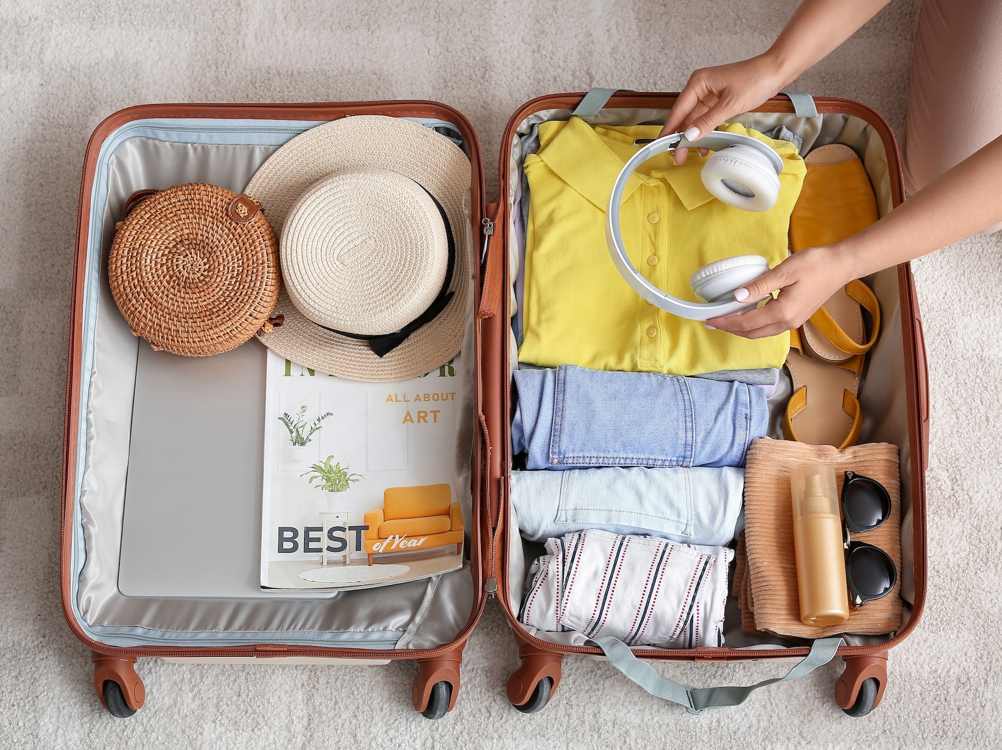 Voici tous les trucs bizarres laissés dans les valises non réclamées l'année dernière
