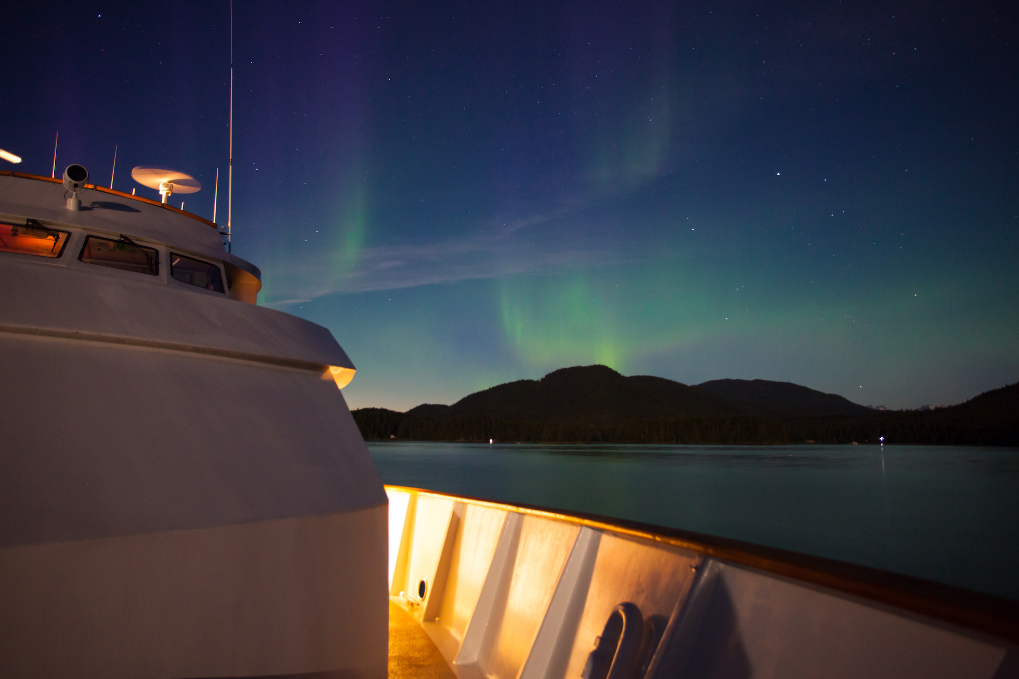 Cette compagnie de croisière en Alaska « garantit » l’observation des aurores boréales