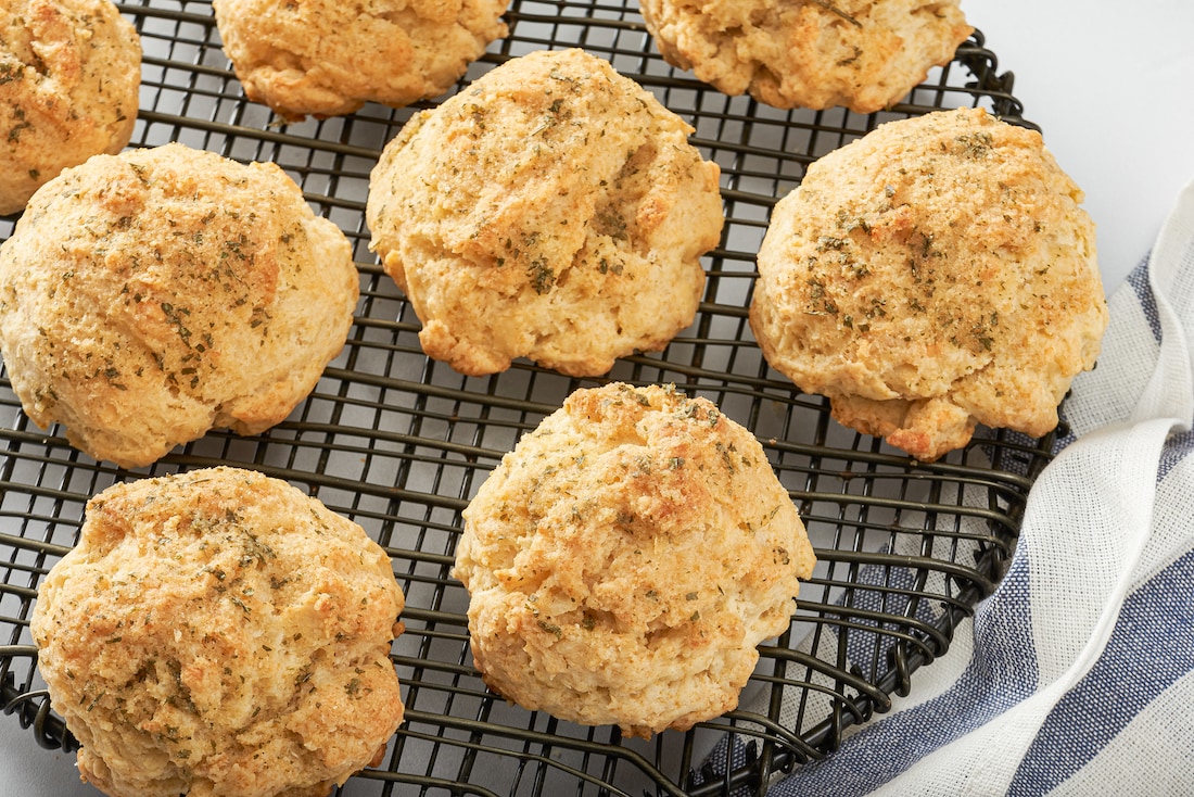 Recette de biscuits au cheddar façon homard rouge
