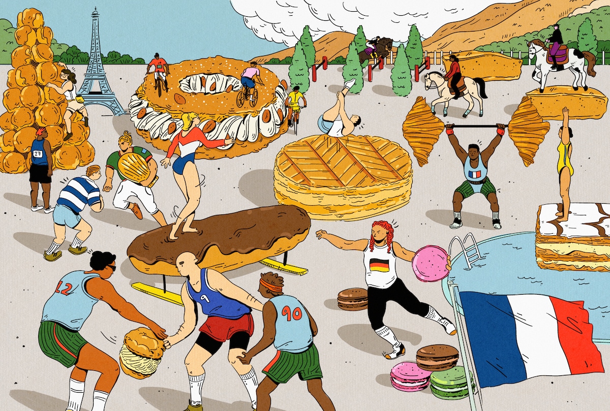 Pâtisseries françaises classiques à associer aux sports olympiques