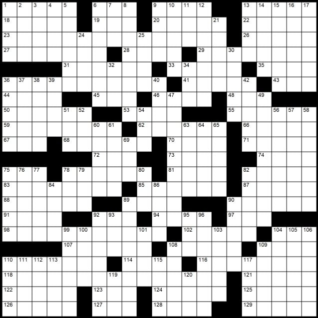 Solution au mot croisé du 30 juin d'Evan Birnholz, « Si je pouvais parler aux animaux »