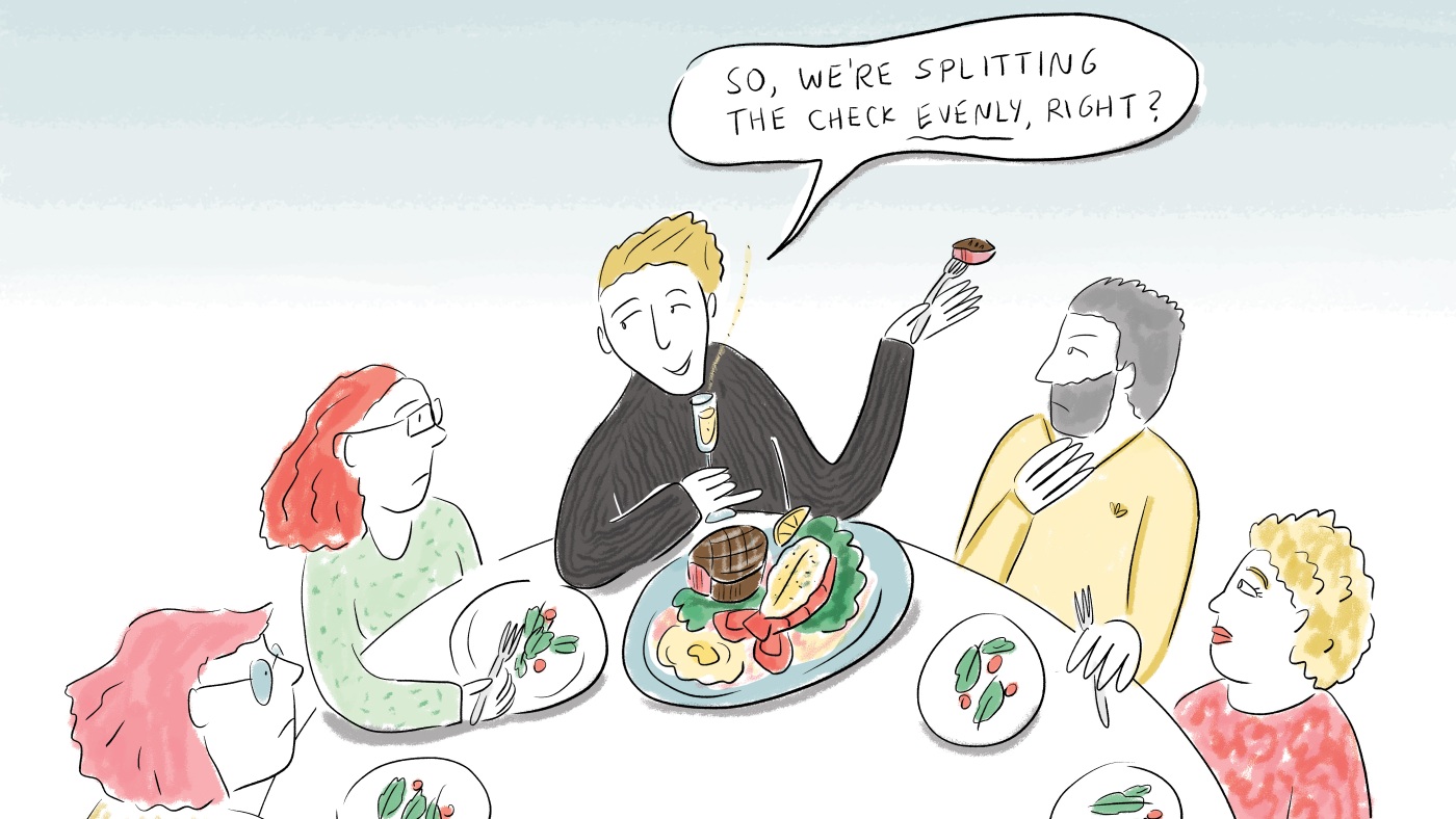 Vous allez dîner avec un grand groupe ? Apprenez à partager l'addition en société