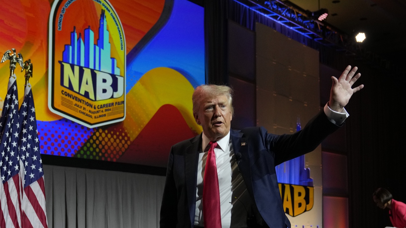Cinq points à retenir de l'intervention de Trump devant des journalistes noirs, selon un membre de longue date de la NABJ