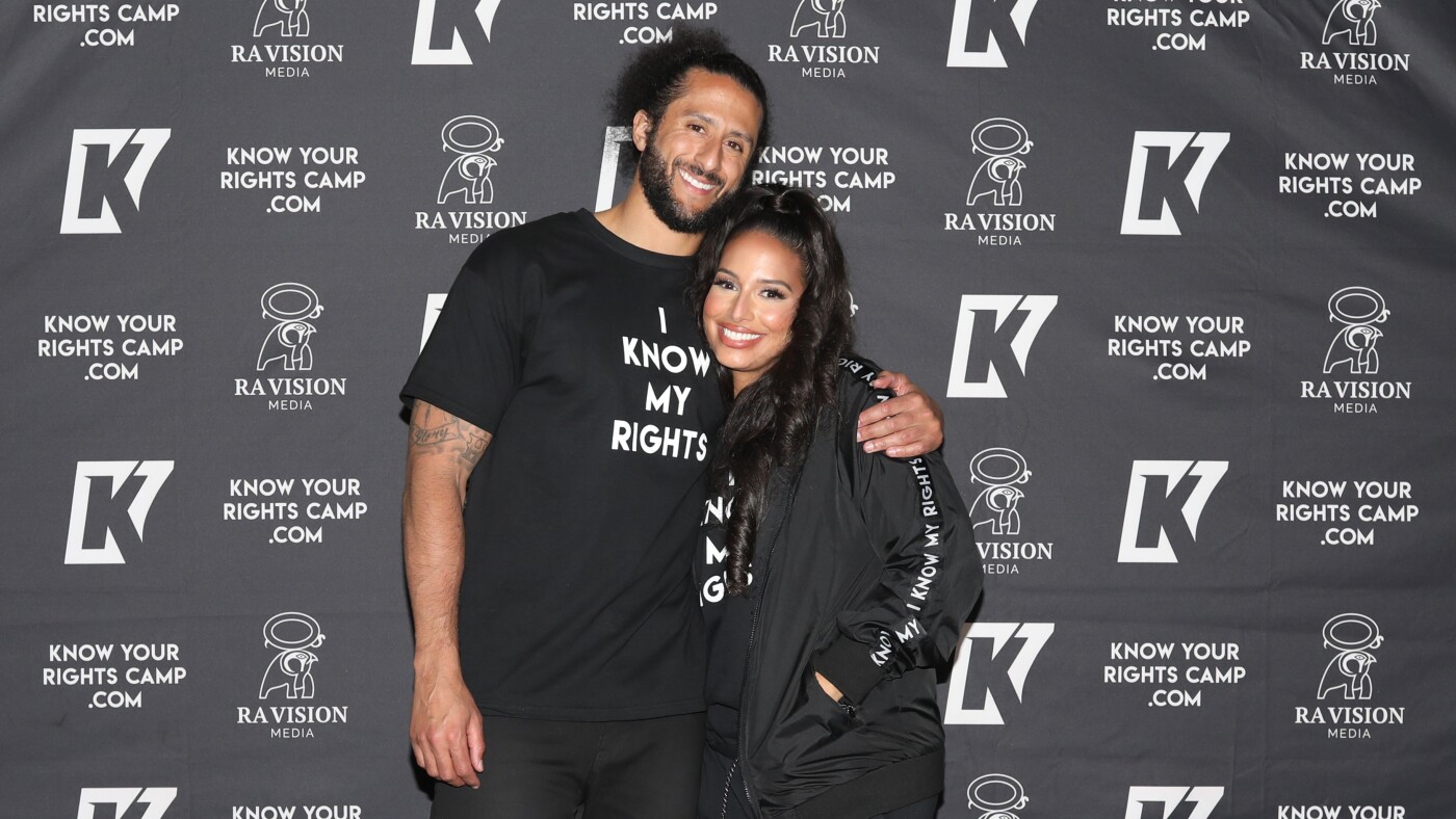 Colin Kaepernick et Nessa Diab ont écrit "Nous sommes libres, toi et moi" en pensant à leur fille