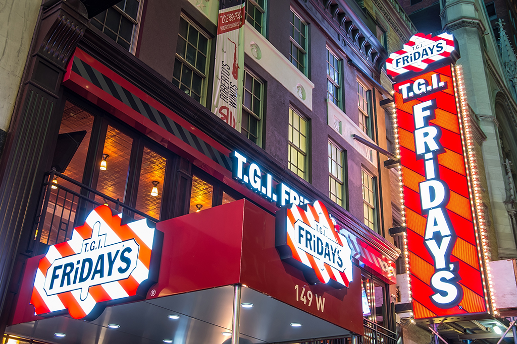 TGI Fridays ferme près de 50 restaurants supplémentaires aux États-Unis