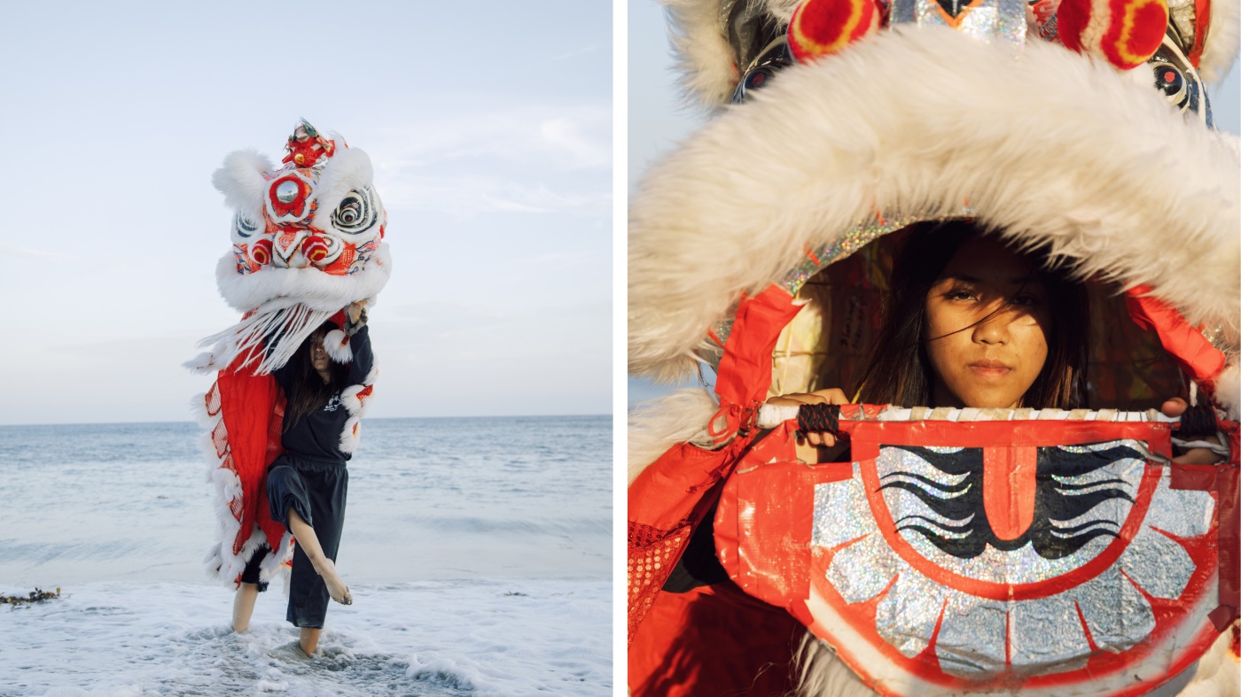 Comment les générations plus jeunes gardent l'art folklorique de la danse en lion vivant à LA