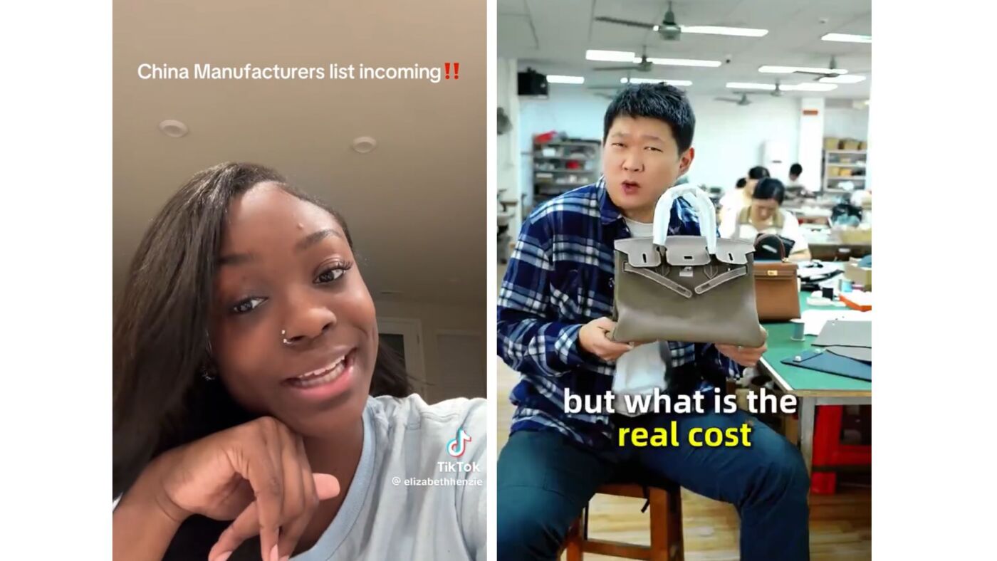 Les fabricants chinois sur Tiktok affirment qu'ils fabriquent les produits de luxe au monde. Est-ce vrai?
