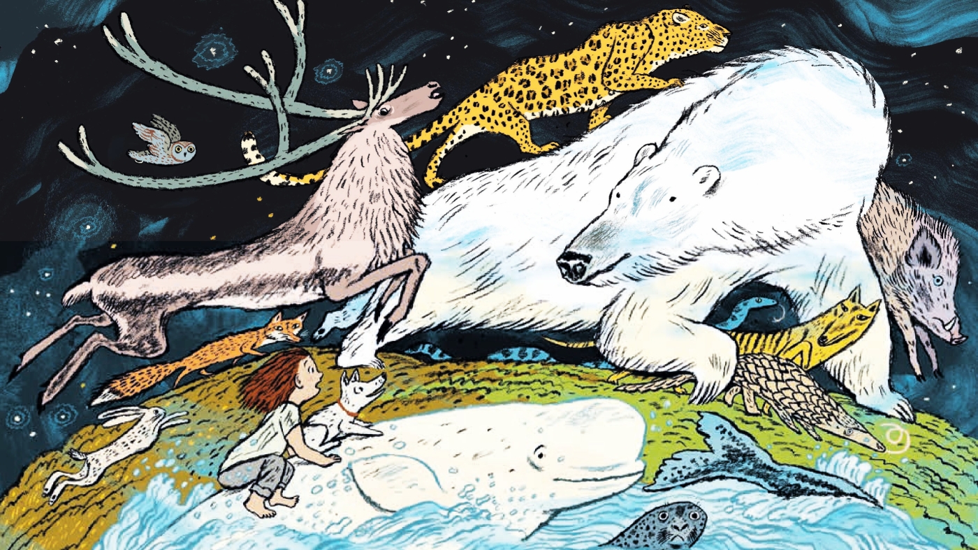 Dans «Mots avec des ailes et des choses magiques», la poésie est magnifiquement illustrée - et amusante!