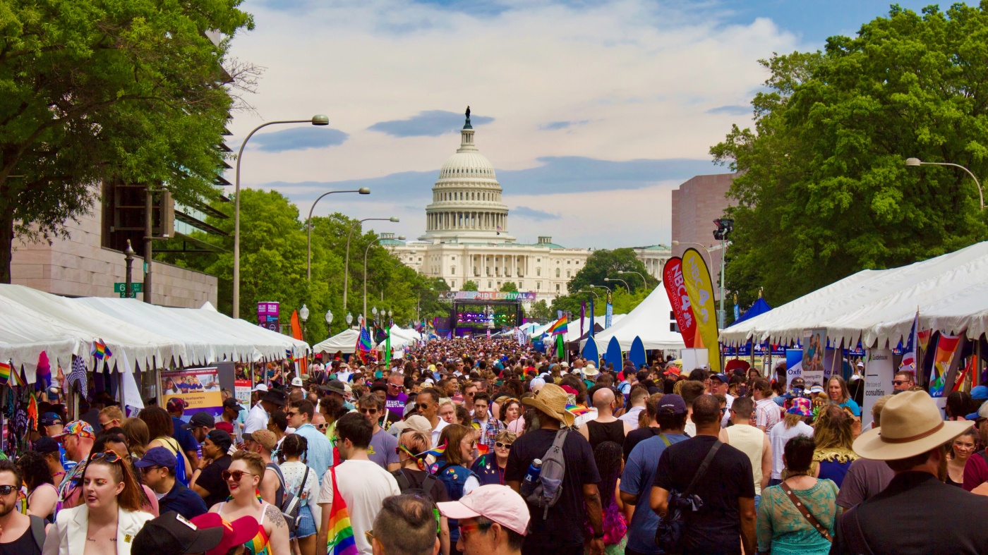 WorldPride est à DC cette année - ce qui peut être la raison pour laquelle la fréquentation et le parrainage sont en panne