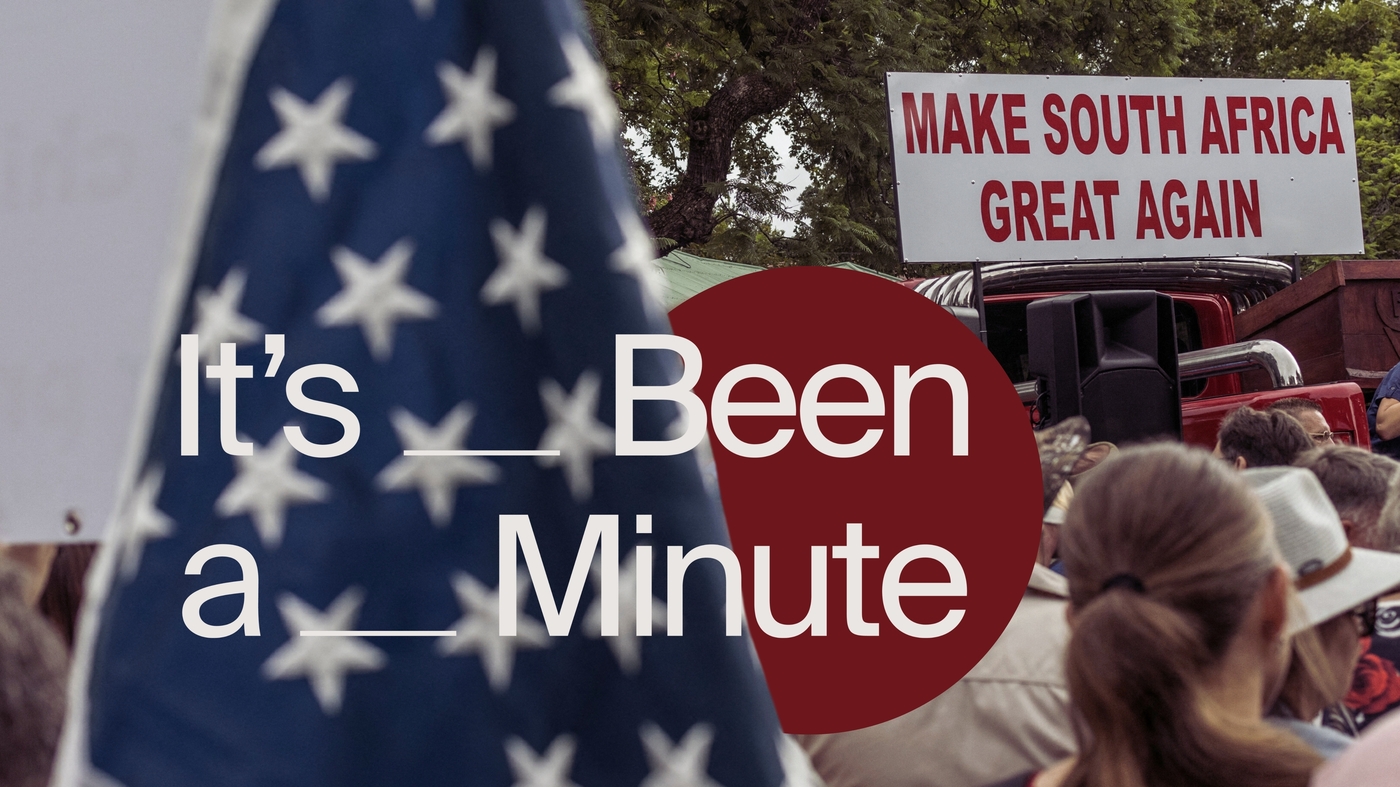 "Génocide blanc" ce n'est pas une chose. Trump n'est pas d'accord.