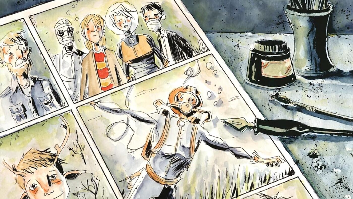 À travers les bandes dessinées, le créateur du «comté d'Essex» nous montre les luttes, les triomphes de sa carrière