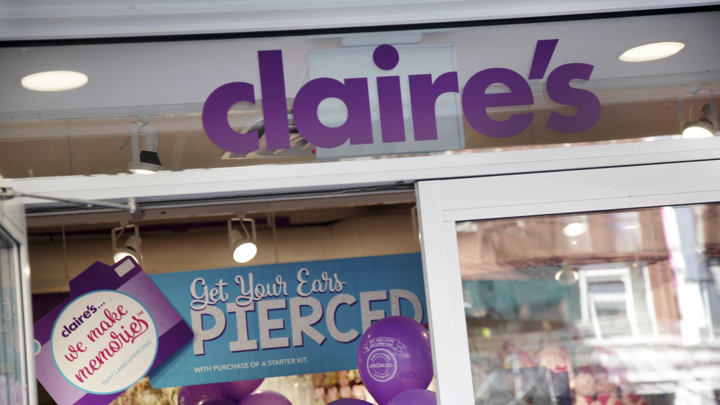 Claire's, l'oreille de base du Tween Mall, est en faillite - encore une fois
