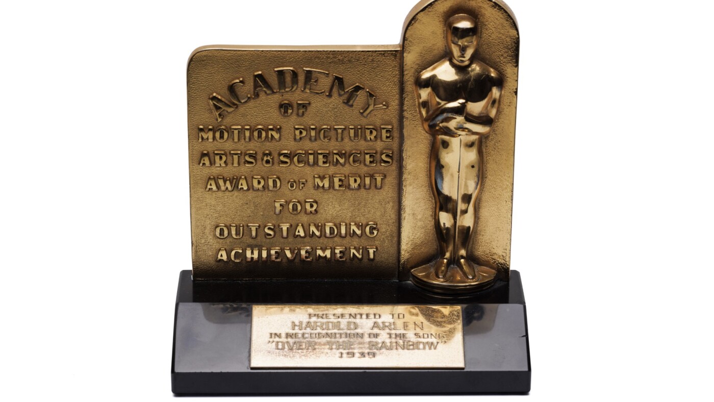 La bibliothèque du Congrès n'acquiert que des paroles connues Sketch de «Over the Rainbow»