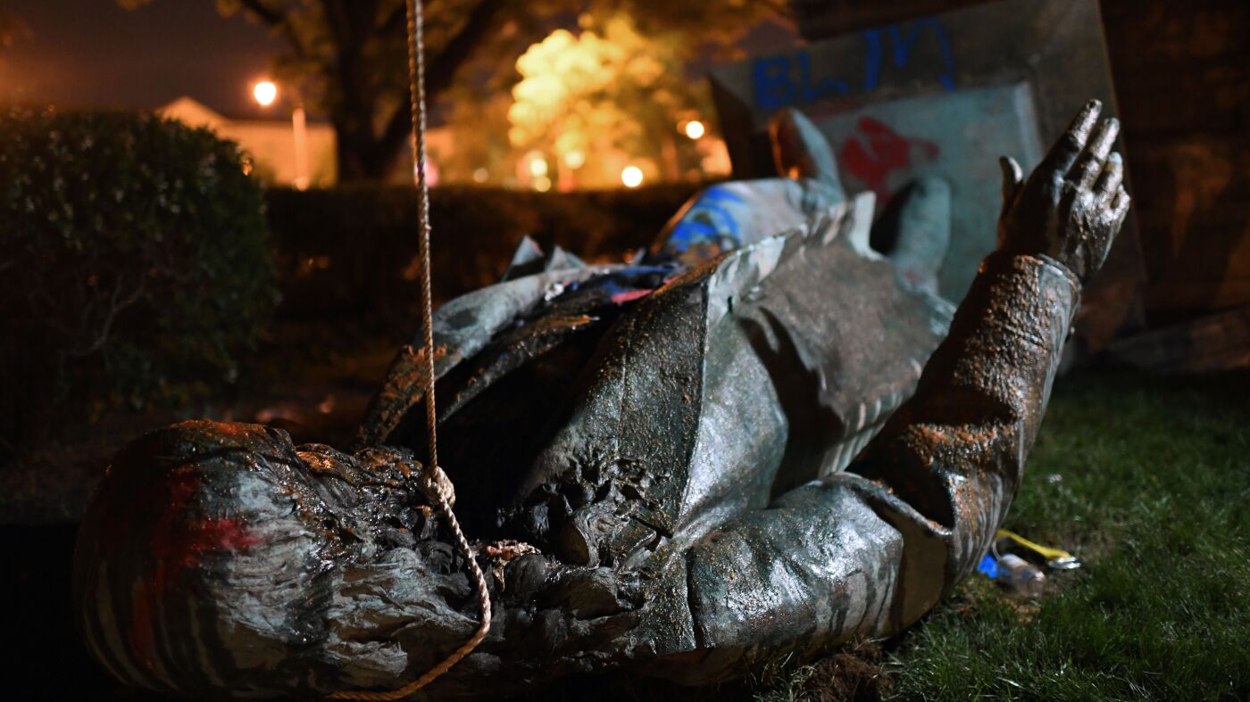 La statue confédérée renversée pendant les manifestations de Black Lives Matter sera réinstallée