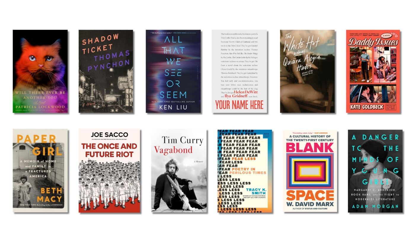 12 livres neufs, nous avons hâte de lire cet automne