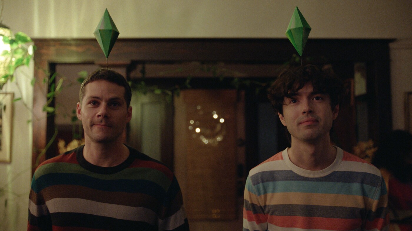 `` Twinless '' est une vision ironique et tordu de la chagrin et de l'amitié