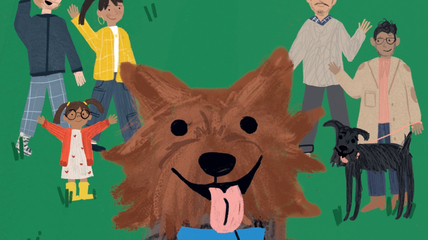 Un petit chien fait une grande promenade dans «Bonjour, Tobi!