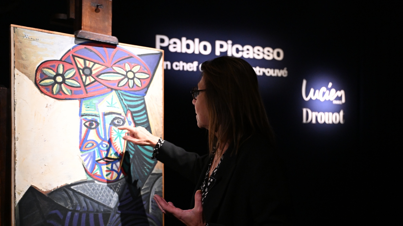 Le portrait de Picasso de la muse Dora Maar, longtemps caché, se vend 37 millions de dollars
