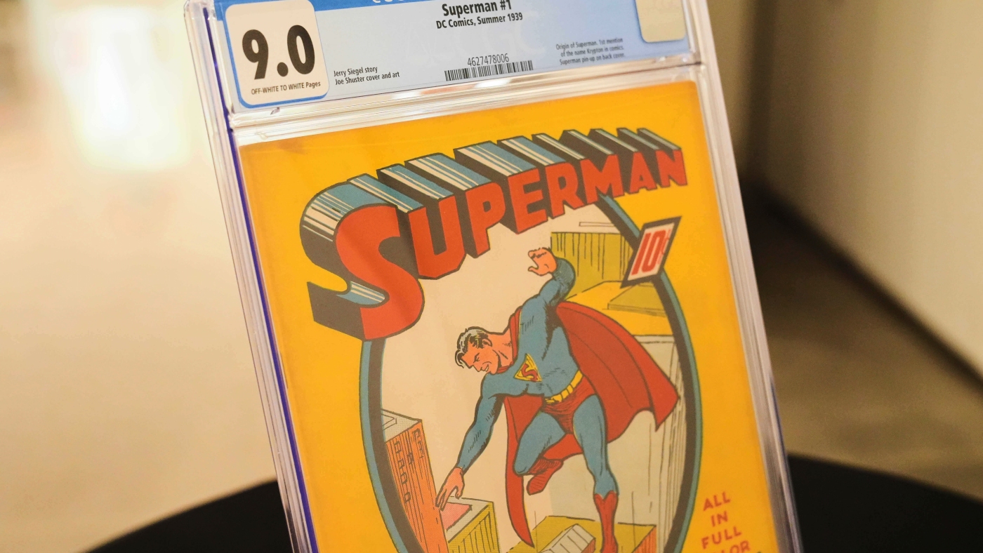 Une rare bande dessinée "Superman No. 1" trouvée dans un grenier rapporte 9,12 millions de dollars