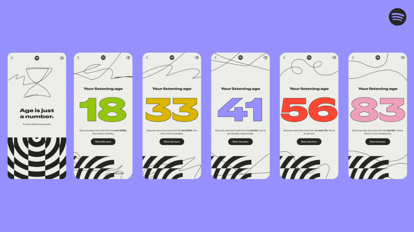 Quel âge ont vos goûts musicaux ? Spotify vous le dira, même si cela ne vous plaira peut-être pas