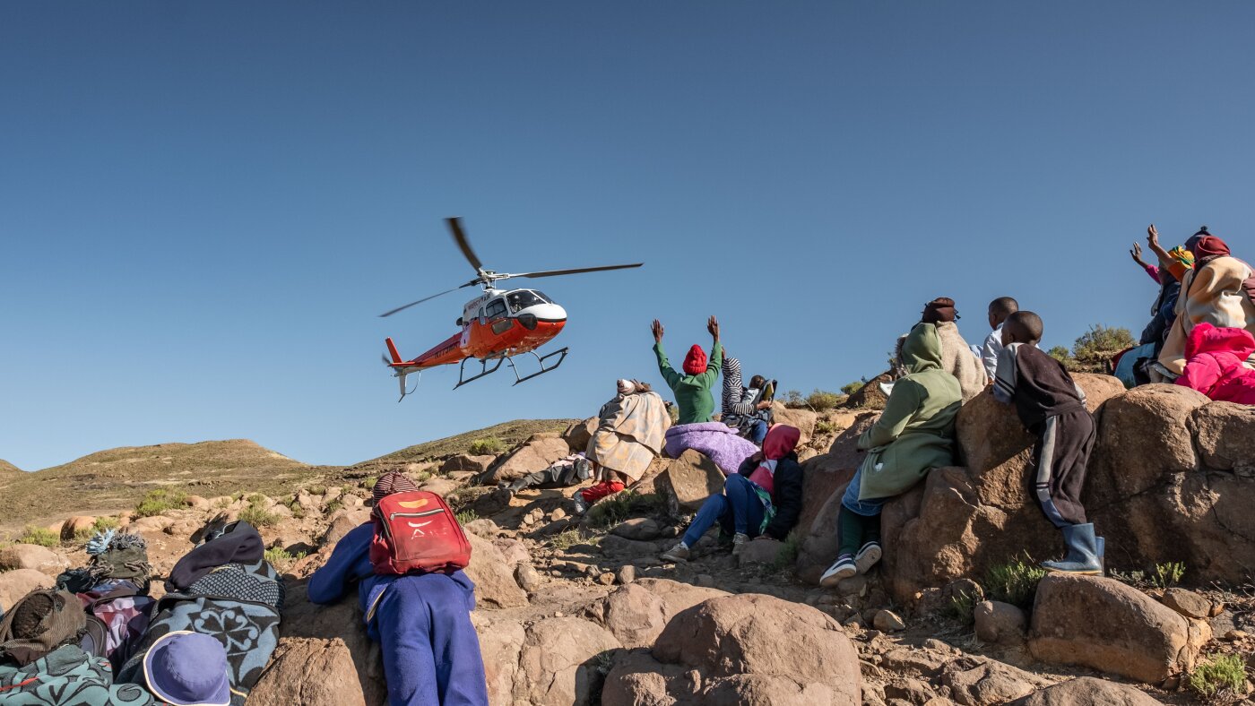 Photos : Les médecins volants du Lesotho ne se laissent pas couper les ailes