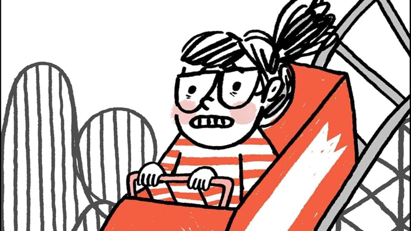 Bienvenue au parc à thème « Anxietyland », où les manèges ne sont pas amusants