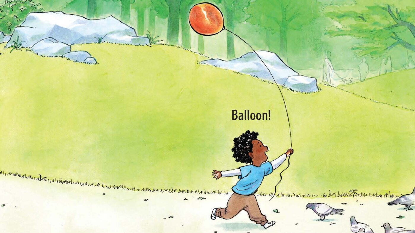 Un petit garçon perd son « ballon » orange mais se fait un nouvel ami dans ce livre pour enfants
