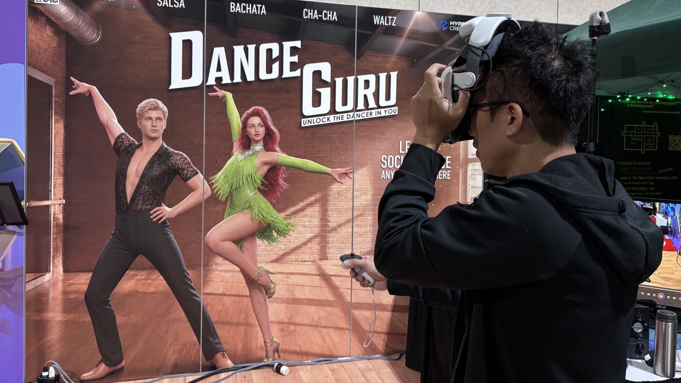 Timide sur la piste de danse ? Les « partenaires » de réalité virtuelle ont pour objectif de vous aider à trouver votre rythme