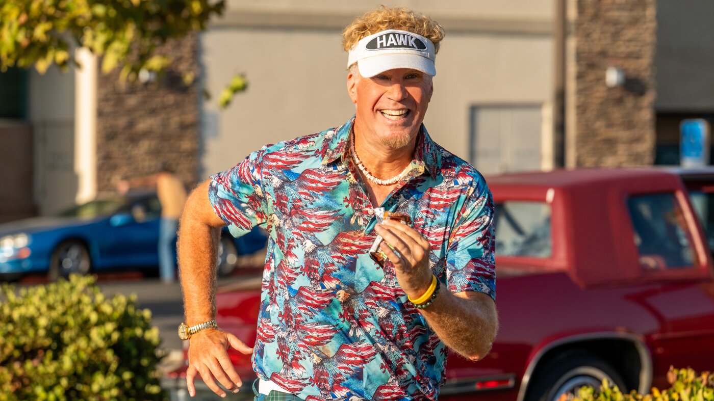Will Ferrell apporte la maladresse sur le terrain de golf dans "The Hawk"