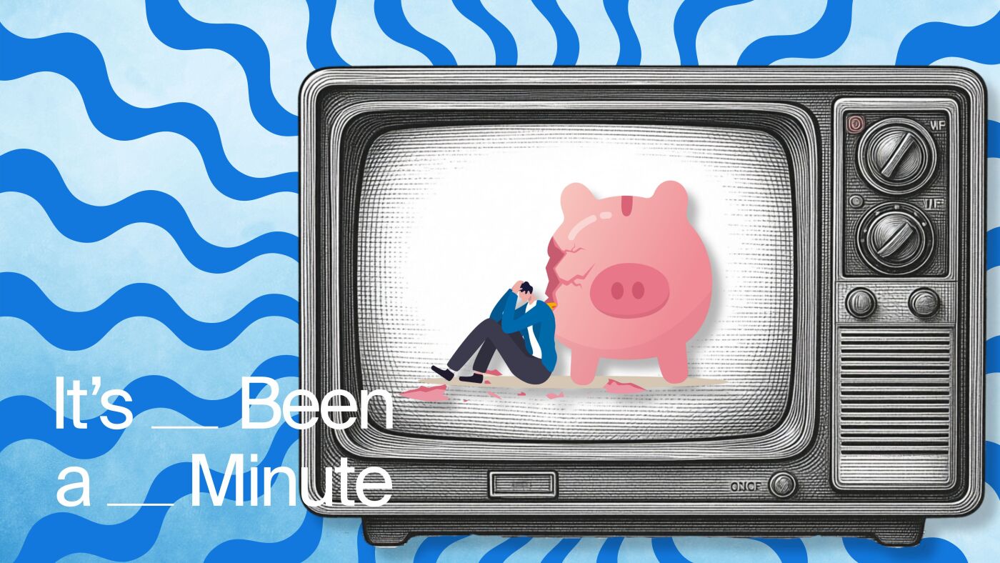 Les gens ont des difficultés financières. Même à la télé.